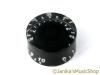 LES PAUL ELECTRIC GUITAR SPEED KNOB BLACK